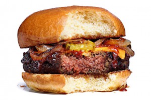 Le Veggie Burger qui ressemble et goûte tellement comme la viande, ça saigne